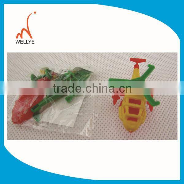 DIY mini helicopter toy for capsule toy