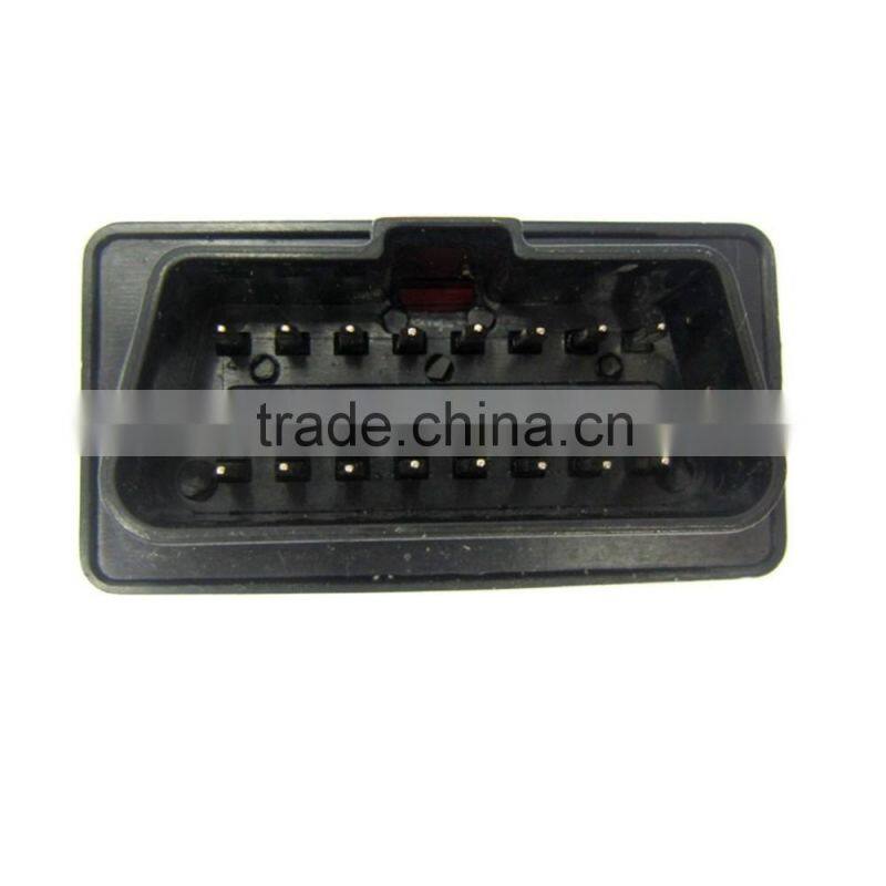 Super Mini elm327 black ELM327 v2.1 Bluetooth OBD2 OBDII auto Diagnostic Scanner Works on Android Symbian Windows
