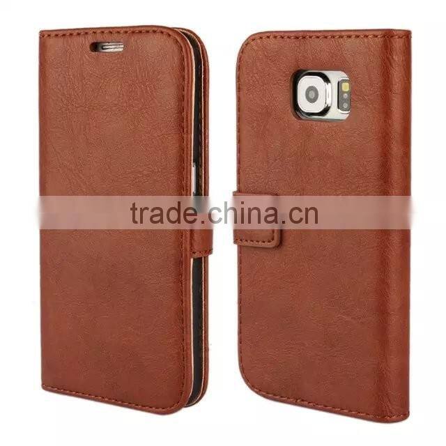 2016 High-quality Retro Filp case for samsung s6