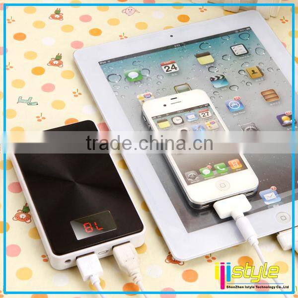 aa battery power bank 10000mah universal charger