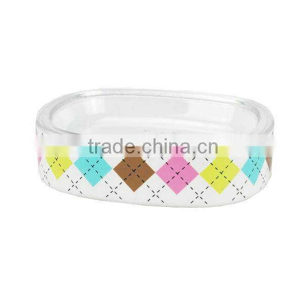 Fancy Plastic Soap Dish for Showers