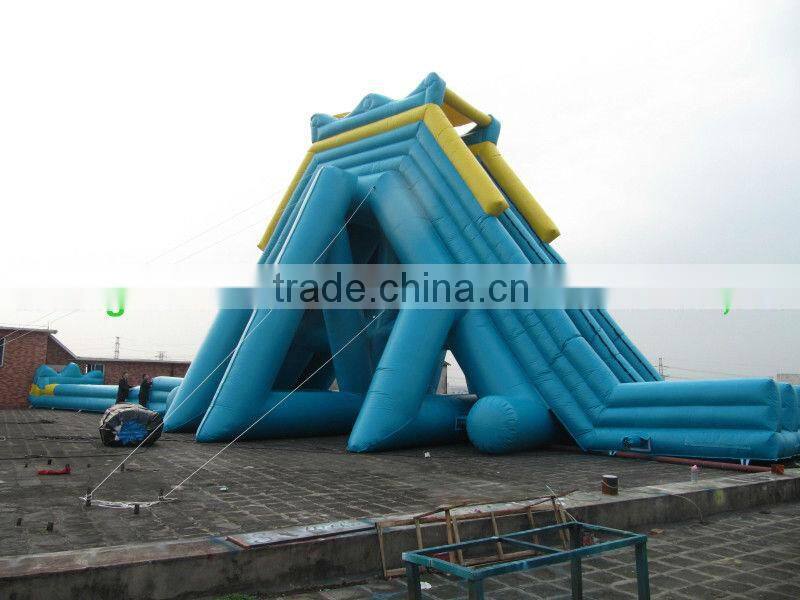 2015 Commercial Grade Inflatable Water Slide With Pool for sale