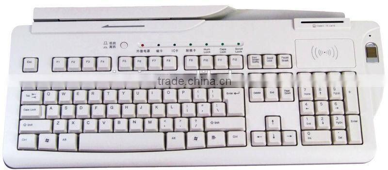 Fingerprint Reader MR-600D Combining Full Keyboard and Card Reader Writer