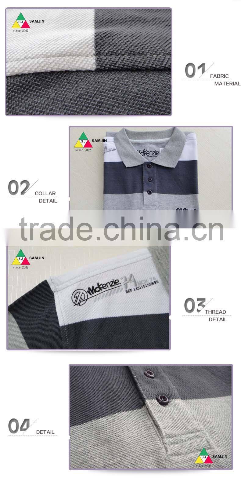 2016 men's clothes wholesale price shirts Men striped shirt Men's summer wear