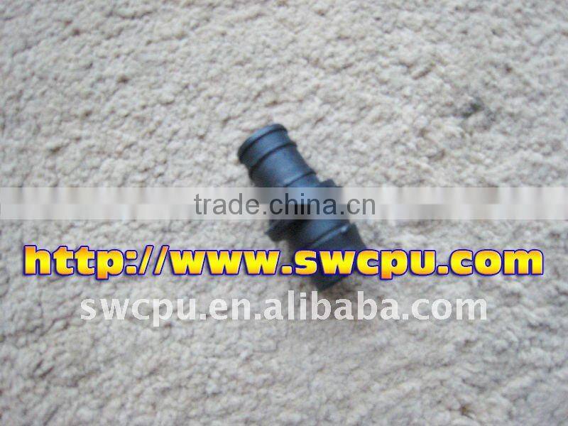Black plastic bushing