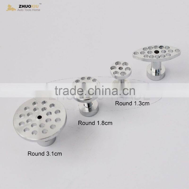 4 Hail PAINTLESS dent REPAIR Aluminum GLUE puller Tabs,TAB-4A