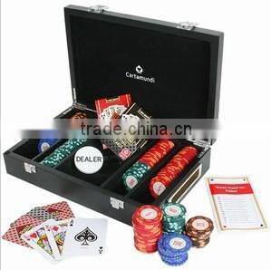Trademark Poker 500pc 11.5g Casino Ace Poker Chips Set in aluminum case
