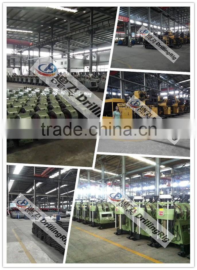 Portable drilling rig machine DFQ-200 hydraulic used water well drilling machine for sale