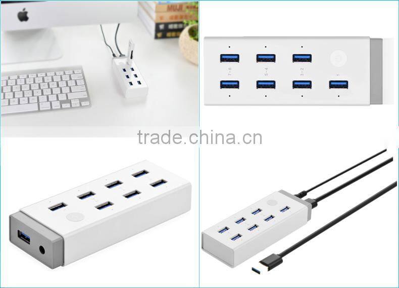 Power Hub 7 Multi-Charger Dock with 7 USB Ports