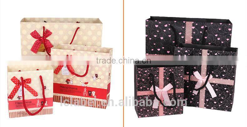 Pretty kraft paper bag for food glassine paper bags