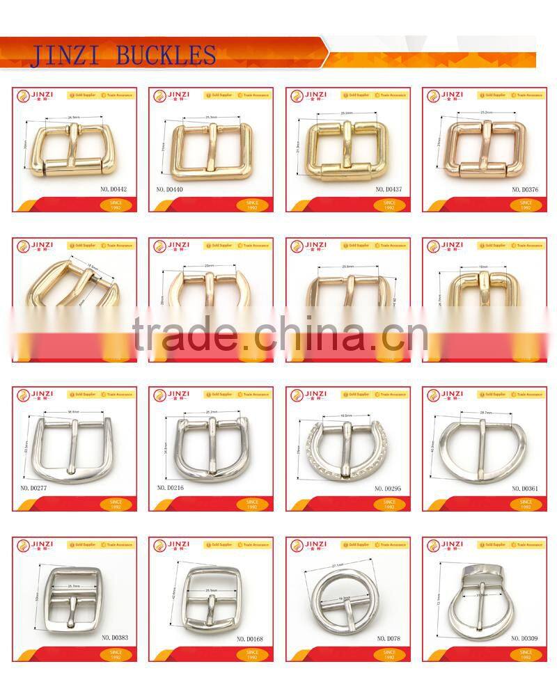 High quality customized men's strap metal pin belt buckle