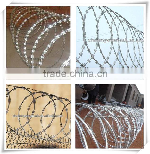 Razor Blade Barbed Wire