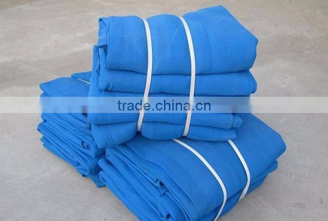 HDPE construction green safety net for outside building security and tidy