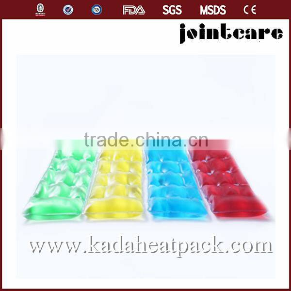 Back massage gel beads hot cold pack with belt