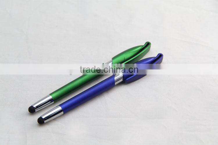 Metallic colored body wholesale click advertising pen