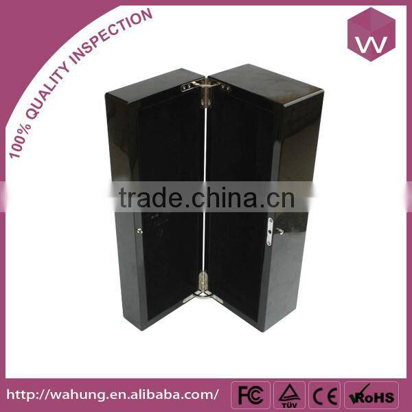 Fashionable Pine Wooden Wine Box Storage/Custom Wine Case With Lock Wholesale