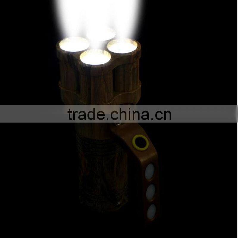 2015 Newest design Lumifire 3300B Multifunction Cheap plastic 10w Strong light flashlight