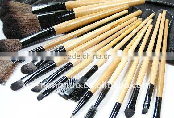 Deluxe Makeup cosmetic Brush Set/15 pcs/One Case HN1068