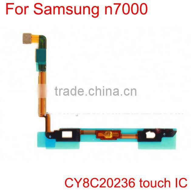 Factory price Home Button flex cable for Samsung n7000 function keypad keyboard home flex cable