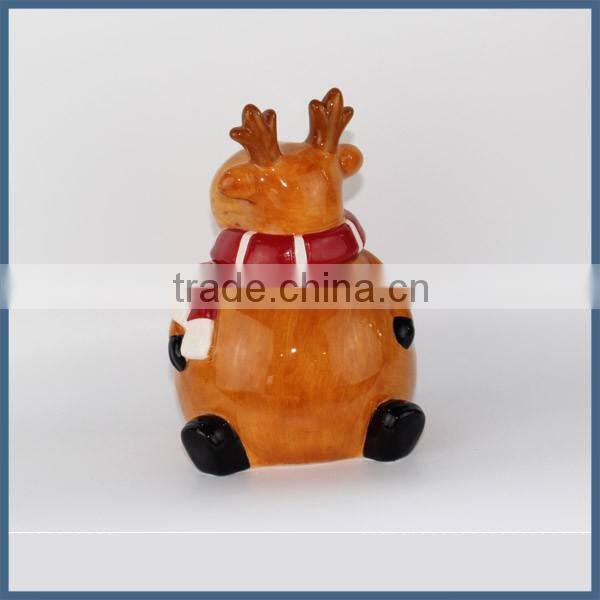 Hot toys for Christmas 2016 lovely ceramic reindeer jar