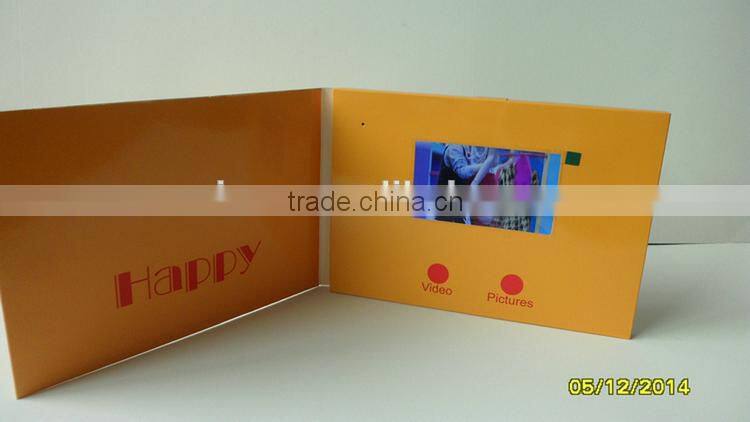 Top selling products 2013 video business card with lcd new inventions in china