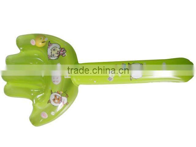 Inflatable foot bath, transparent pvc inflatable baby bath basin with backrest