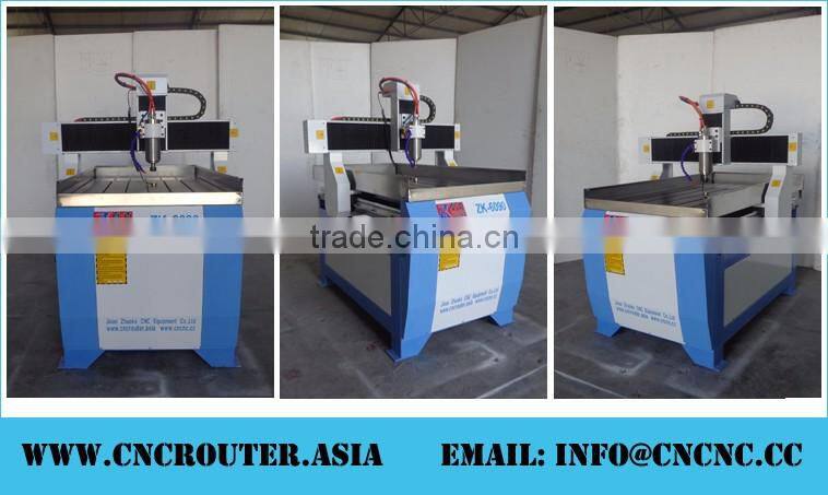 Small 6090 CNC Router Metal Engraving Machine With PCI NCStudio Control Water Tray X(60CM)*Y(90CM)*Z(20CM)