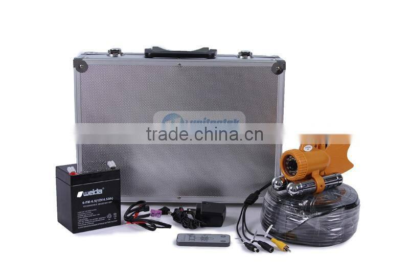 7 inch TFT LCD Fishing Camera Kit Fish Finder HD SONY 650TVL CCD Underwater Deep Water Camera With white light 20m Cable