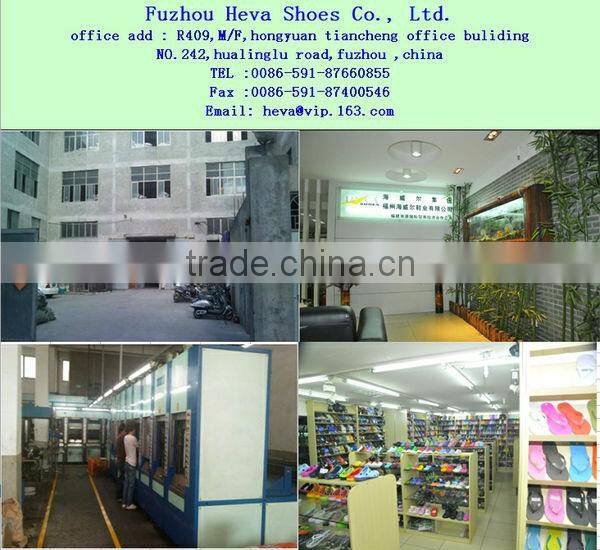 new styles gradient color woman's inject eva sandals