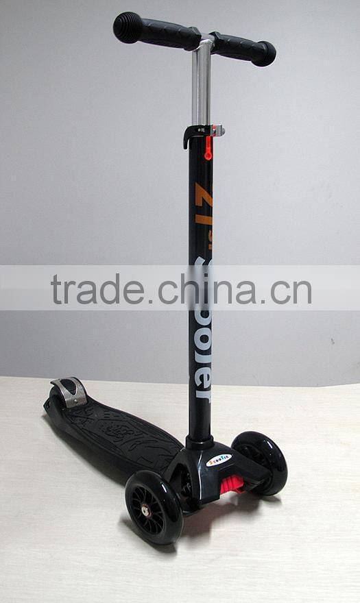 3 Wheel Foot Scooter with 125mm PU wheels For Kids 3 wheel sliding frog scooter