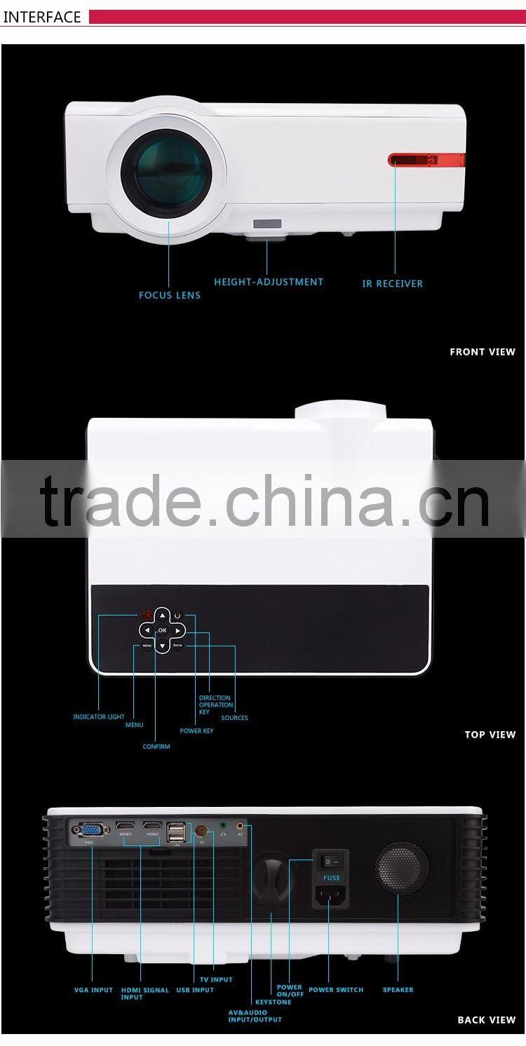 1280x800 WXGA Home Theater Cinema 1080P TV Video Digital HDMI LCD Video fuLL HD LED Projector Proyector Beamer Projetor wifi