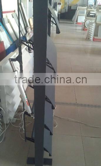 Curved perforated aluminum sun louver/screen (C E)