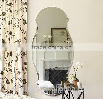 yujing cheap price silver mirror for bath room decoration wholesale