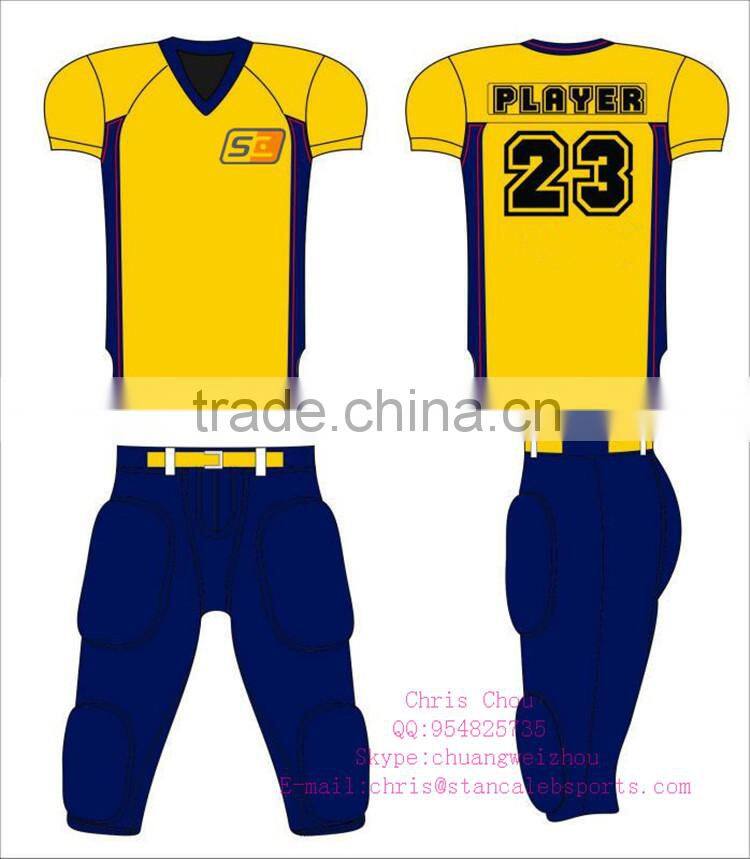 Stan Caleb Wholesale Custom American Football Practice Jerseys