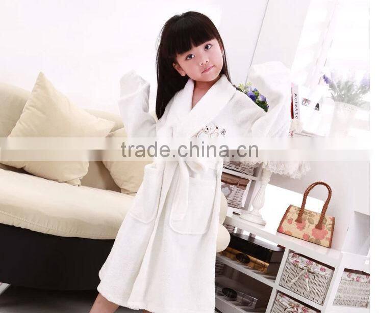 Bamboo Bathrobe Kids Children Home Sleepwear