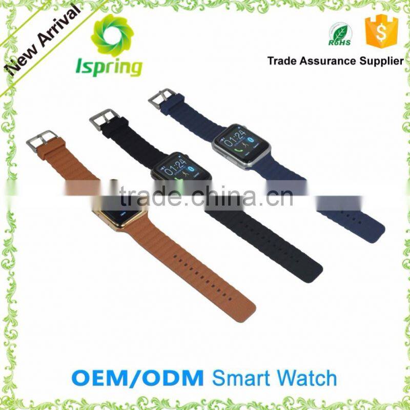 2016 Newest Touch Screen Men Watches Android Gps Smart Watch Wifi 3g Cell Phone Watch With 5.0m Camera