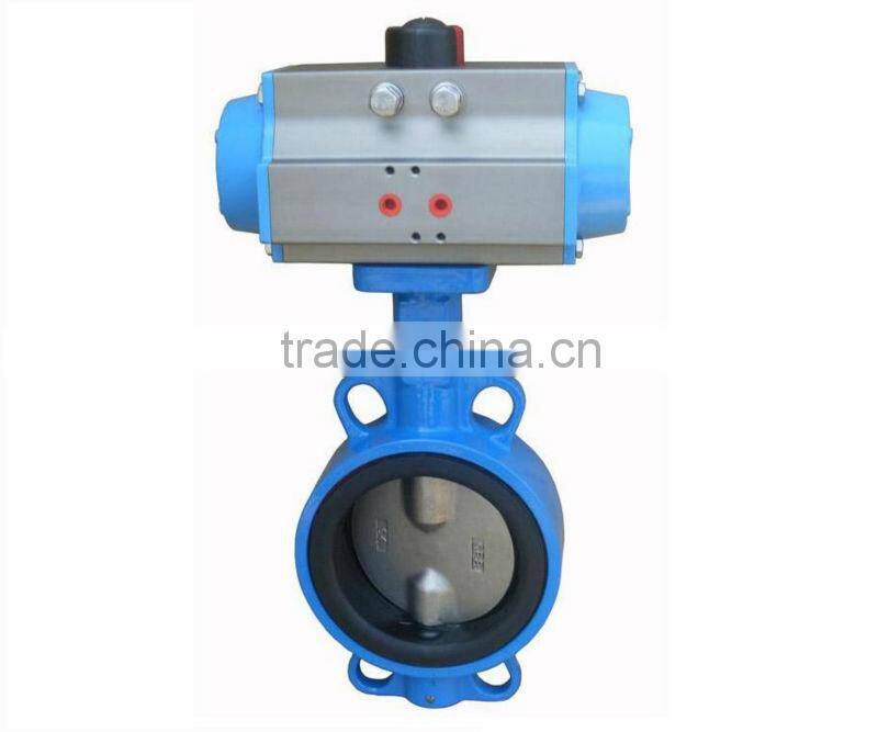 air actuated butterfly valve