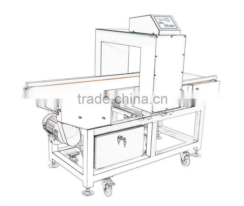 Super Profesional small pin Detector for Security of Food 508K with LCD screen all kinds of metals detector