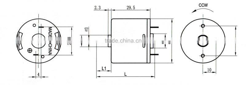 CE Certificate RK-510(3429) Micro DC Geared Motor