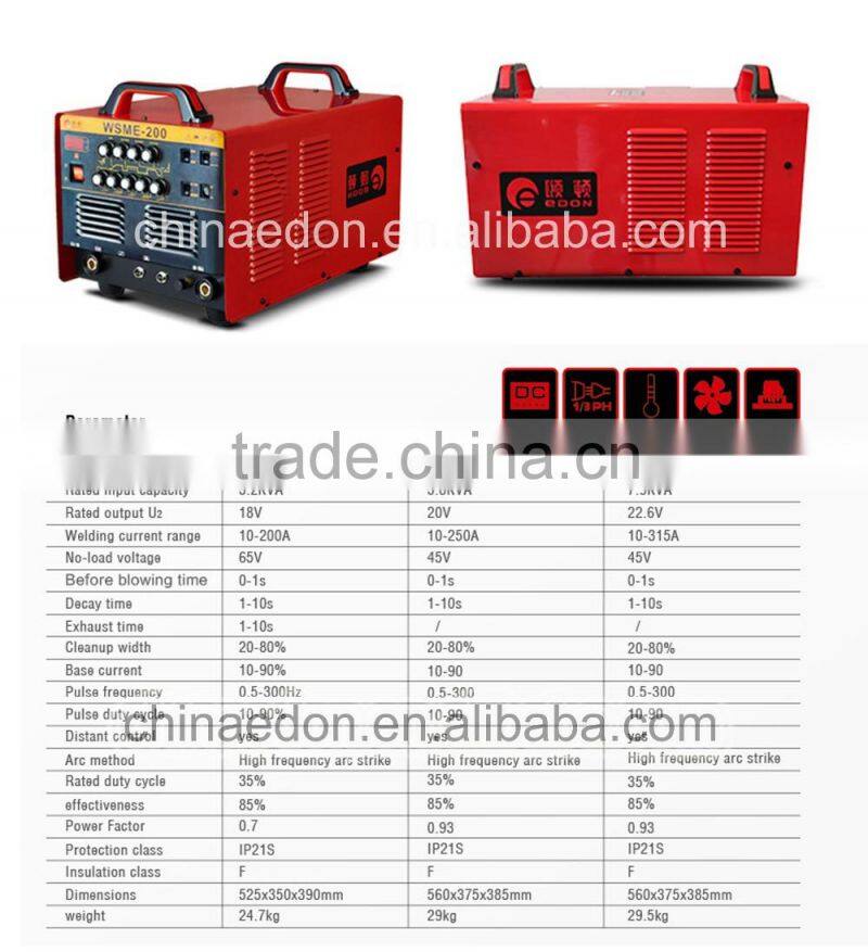IGBT Pulse AC/DC portable aluminum welding machine