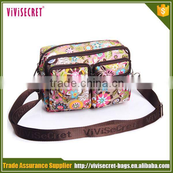 2015 trendy cheap fashion branded sling thick strap college girls shoulder bags