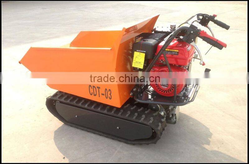 Small Farm Garden Crawler Track Cart , CE / ISO / SGS , Model: CDT03