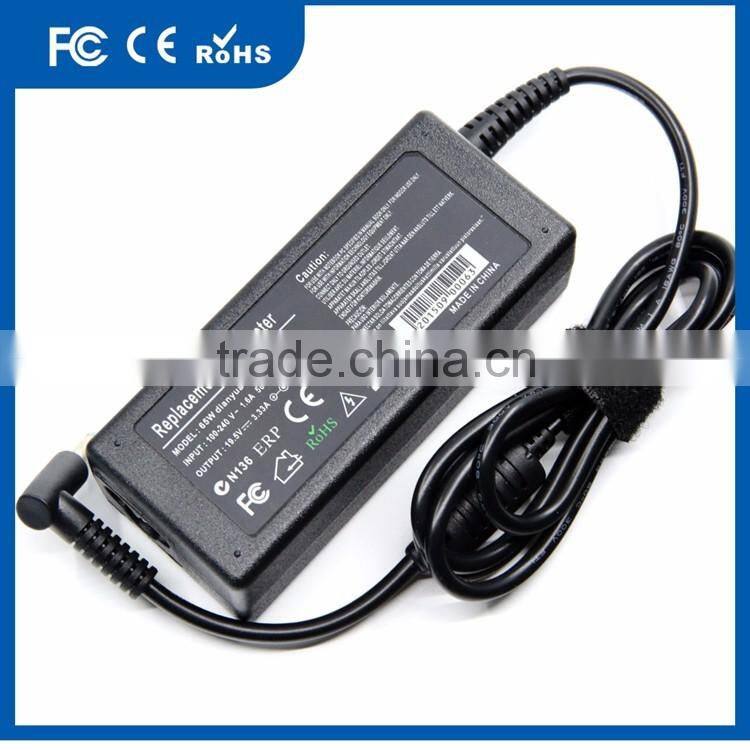Laptop Adaper 19.5V 3.33A 4.5X3.0MM AC Power Adapter Charger for HP 0957-2286