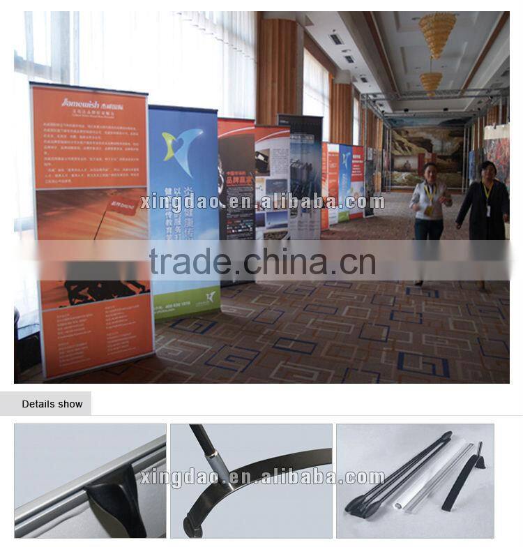 Portable aluminum-alloy L banner stand
