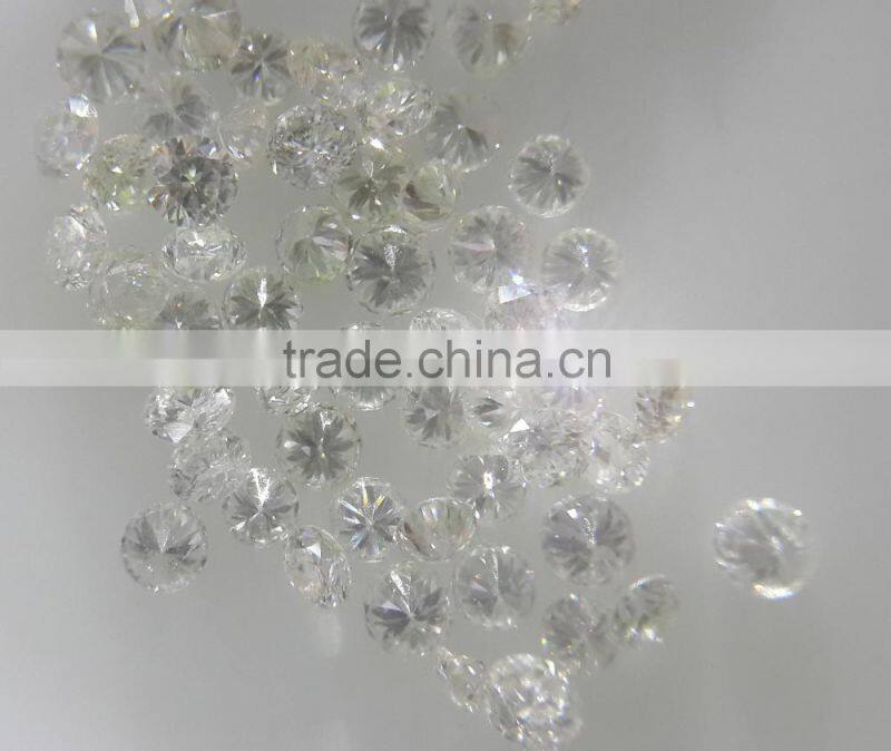 1.2-1.5mm 1ct Lot SI Clarity F Color Natural Loose Brilliant Cut Diamond Non-treated