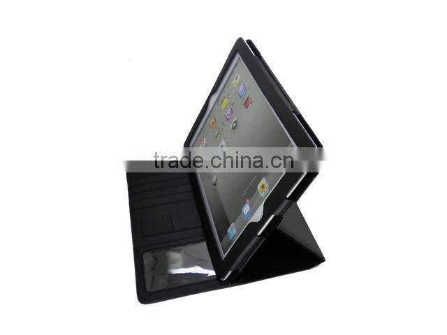 business leather case for ipad2/3 with card hold