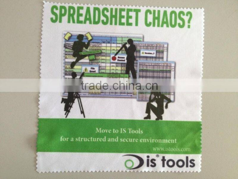 Economical microfiber cleaning cloth for camera with good quality