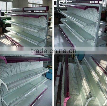 Supermarket Goods Shelf Price Holders acrylic display shelf