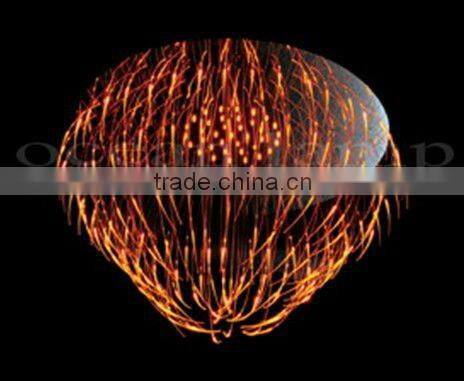 2015 Best popular pepper shape led fiber optic lights with Remote controller twinkle color