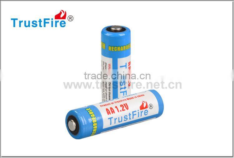 Trusfire original AA 2500 ni-mh 1.2V rechargeable battery button top